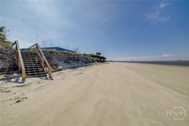 1217 Bay St Unit 105A, Tybee Island, GA 31328 - water view with stairway