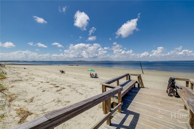 1217 Bay St Unit 105A, Tybee Island, GA 31328 - water view featuring nearby beach