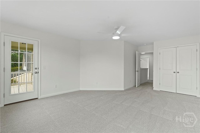 3 Chandler Bluff Dr, Savannah, GA 31407 - unfurnished room featuring light colored carpet and ceiling fan