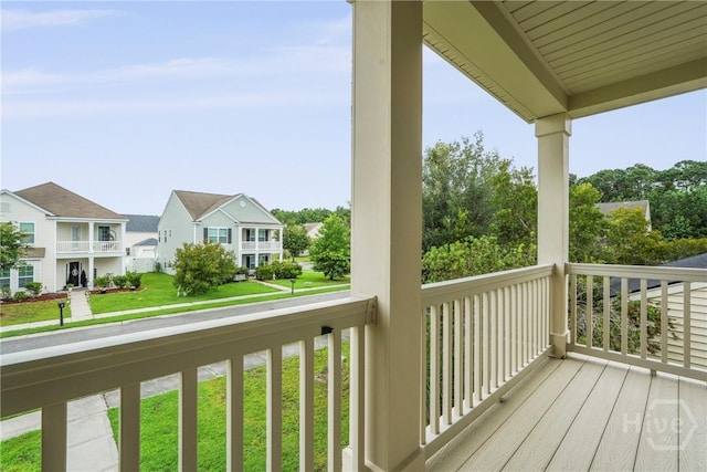 3 Chandler Bluff Dr, Savannah, GA 31407 - wooden deck with a residential view