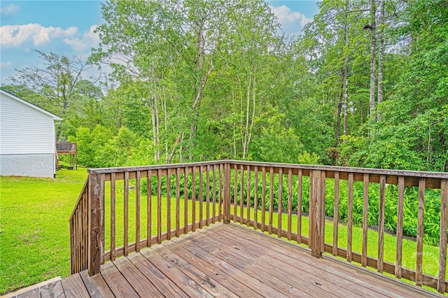 452 Keller Rd, Rincon, GA 31326 - deck featuring a yard