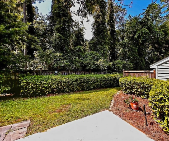 122 River Pointe Dr, Savannah, GA 31410 - view of yard featuring a patio area