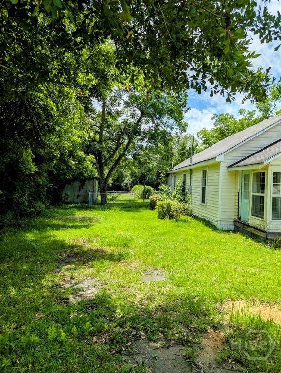 912 5th Ave, Twin City, GA 30471 - view of yard