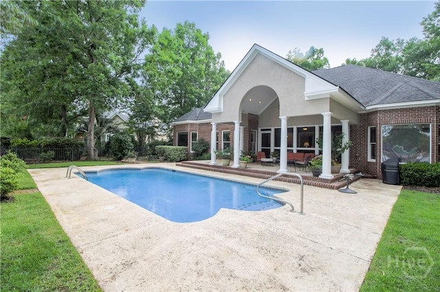 39 Grand Lake Cir, Savannah, GA 31405 - view of pool with a patio area