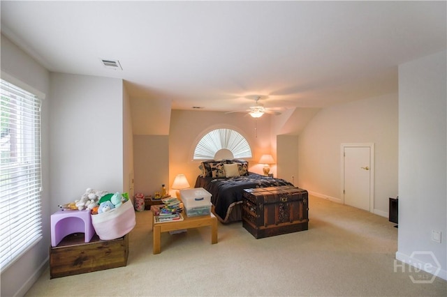 39 Grand Lake Cir, Savannah, GA 31405 - bedroom featuring carpet and ceiling fan