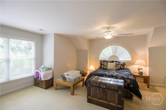 39 Grand Lake Cir, Savannah, GA 31405 - carpeted bedroom featuring ceiling fan and baseboards
