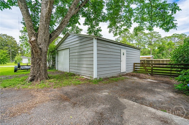 177 E Burkhalter St, Pembroke, GA 31321 - view of detached garage
