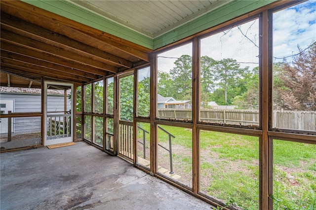 177 E Burkhalter St, Pembroke, GA 31321 - view of unfurnished sunroom