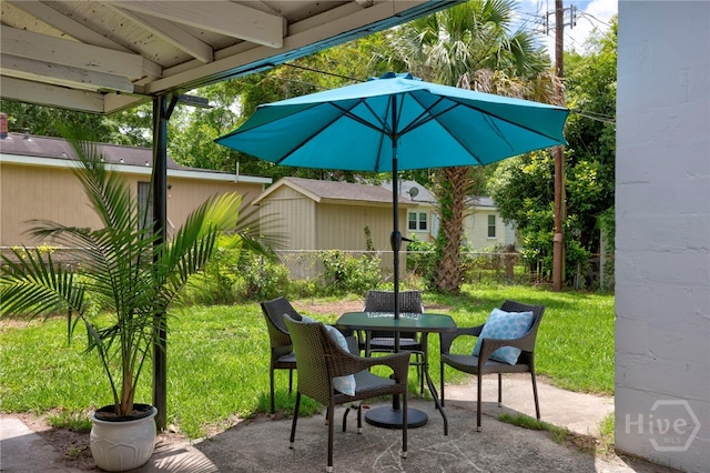 1915 Hawthorne St, Savannah, GA 31404 - view of patio / terrace with outdoor dining space