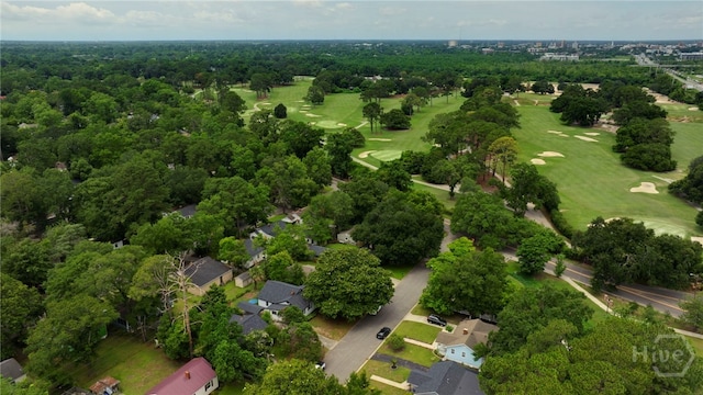 1915 Hawthorne St, Savannah, GA 31404 - aerial view of property and surrounding area with a local golf course and nearby suburban area
