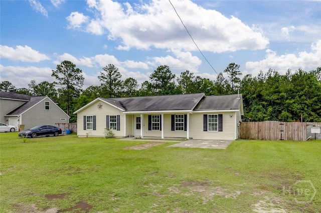 251 Old Louisville Rd, Guyton, GA 31312 - view of front of house with a patio