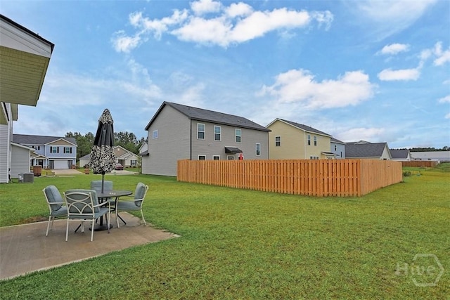 72 Marsh Salt Ln, Port Wentworth, GA 31407 - view of yard with a residential view and a patio