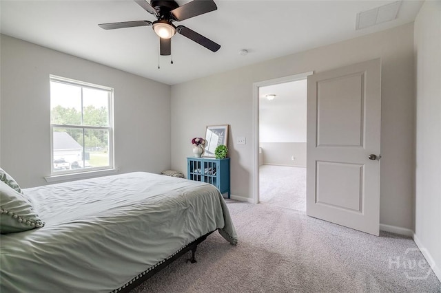 151 Excel Dr, Richmond Hill, GA 31324 - bedroom featuring carpet and a ceiling fan