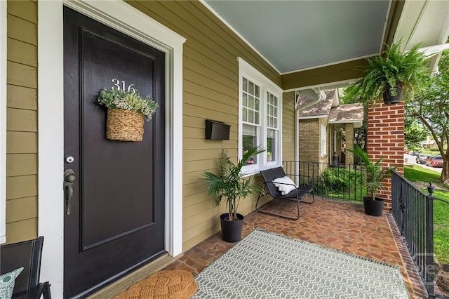 316 E 51st St, Savannah, GA 31405 - property entrance with covered porch
