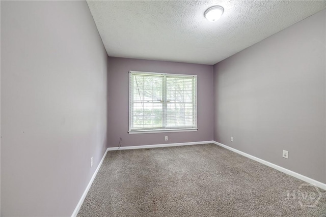 41 Barrington Cir, Savannah, GA 31419 - carpeted empty room featuring a textured ceiling and baseboards