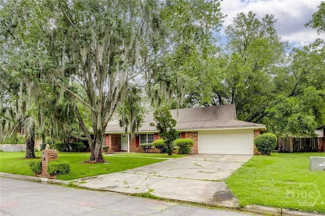 41 Barrington Cir, Savannah, GA 31419 - view of front of property featuring an attached garage, brick siding, and concrete driveway
