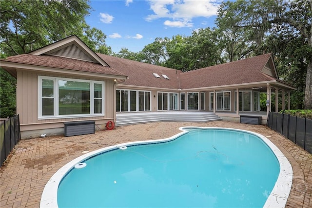 8 Boars Nest Ln, Savannah, GA 31411 - view of swimming pool featuring a patio area