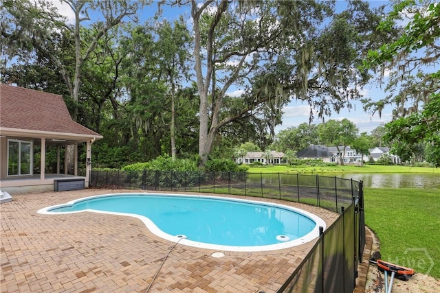 8 Boars Nest Ln, Savannah, GA 31411 - view of pool with a patio and a water view