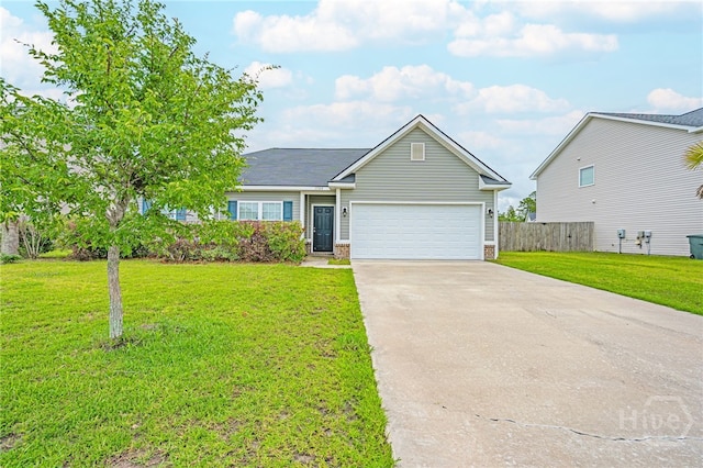 1506 Bayberry Dr, Hinesville, GA 31313 - view of front of home featuring a garage and driveway