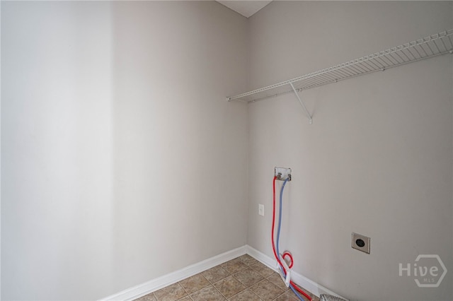 1506 Bayberry Dr, Hinesville, GA 31313 - laundry area with hookup for an electric dryer and washer hookup