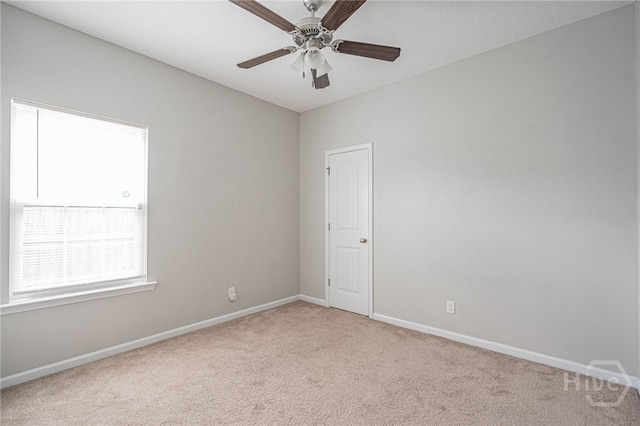 1506 Bayberry Dr, Hinesville, GA 31313 - unfurnished room with light carpet and a ceiling fan