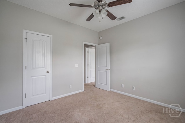 1506 Bayberry Dr, Hinesville, GA 31313 - unfurnished bedroom with light carpet and ceiling fan