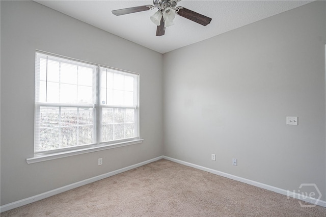 1506 Bayberry Dr, Hinesville, GA 31313 - empty room with carpet flooring and ceiling fan