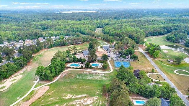 306 Walthour Dr, Rincon, GA 31326 - view of property location with a forest and a local golf course