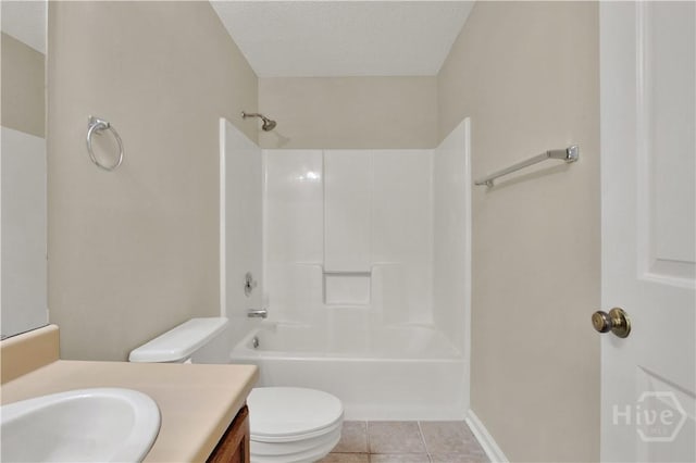25 Colony Park Dr, Savannah, GA 31406 - bathroom featuring vanity, tile patterned flooring, and tub / shower combination