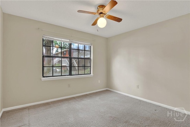 25 Colony Park Dr, Savannah, GA 31406 - carpeted spare room featuring baseboards and ceiling fan