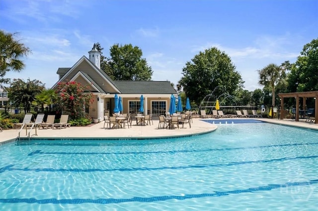 143 Arusha Ave, Savannah, GA 31419 - community pool featuring a patio area