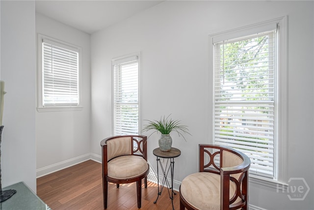 316 E 31st St, Savannah, GA 31401 - sitting room featuring wood finished floors and healthy amount of natural light