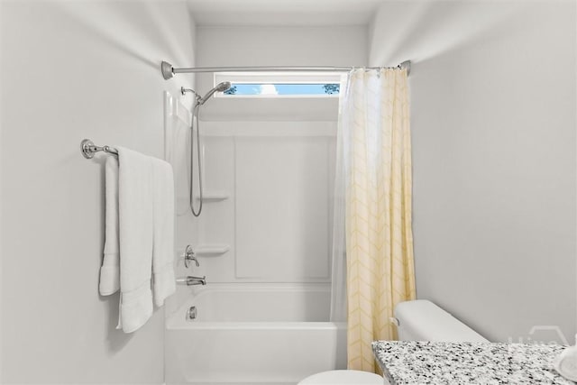 104 Finch Ln, Guyton, GA 31312 - full bath featuring shower / bath combo and vanity