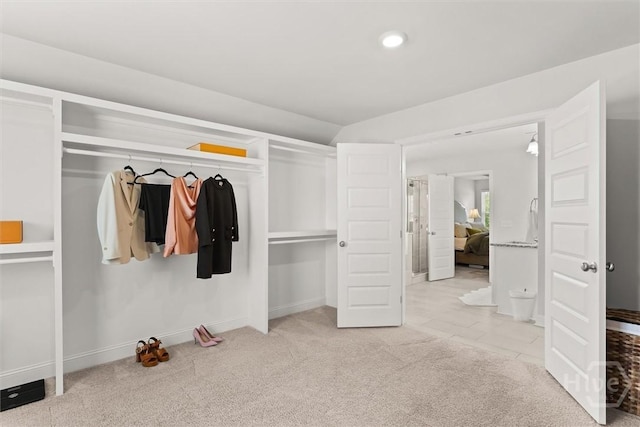 104 Finch Ln, Guyton, GA 31312 - walk in closet with carpet floors