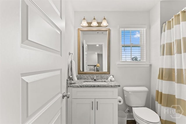 104 Finch Ln, Guyton, GA 31312 - bathroom with vanity and a shower with shower curtain