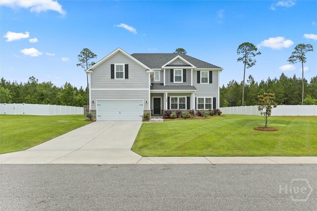 104 Finch Ln, Guyton, GA 31312 - view of front of property with driveway and an attached garage