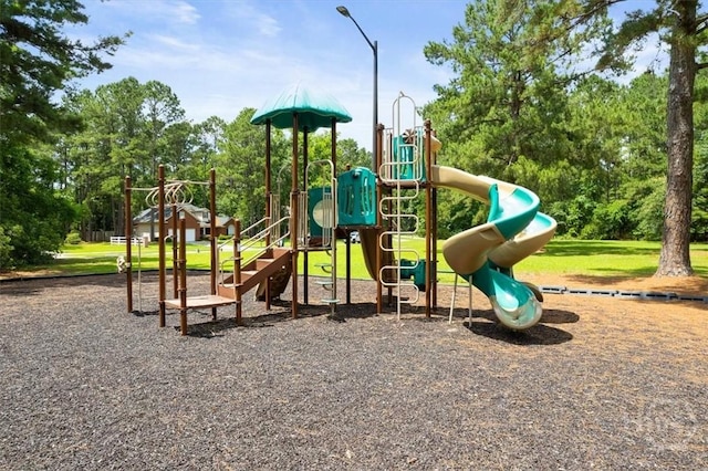 65 Golden Gate Dr, Pooler, GA 31322 - communal playground with view of wooded area