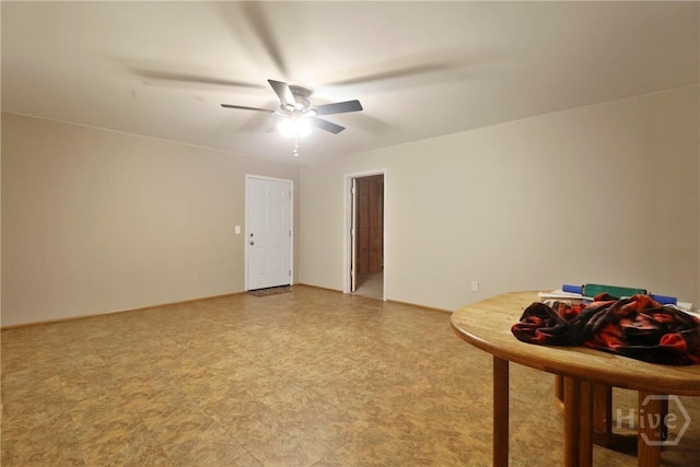 15 Springwater Dr, Port Wentworth, GA 31407 - unfurnished room with ceiling fan and light flooring