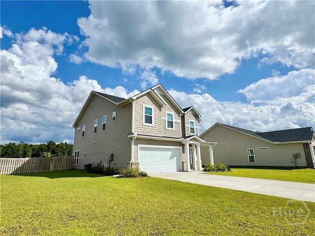 135 Melody Dr, Pooler, GA 31322 - craftsman-style home featuring a garage and driveway