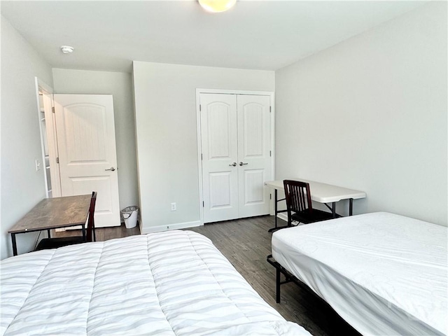 135 Melody Dr, Pooler, GA 31322 - bedroom featuring a closet and wood finished floors