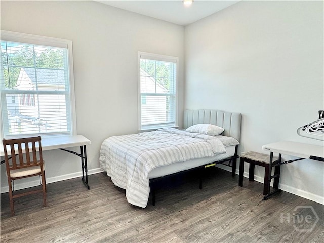 135 Melody Dr, Pooler, GA 31322 - bedroom featuring wood finished floors and baseboards
