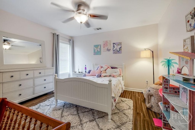 7 Settlers Pt, Savannah, GA 31406 - bedroom with wood finished floors and ceiling fan