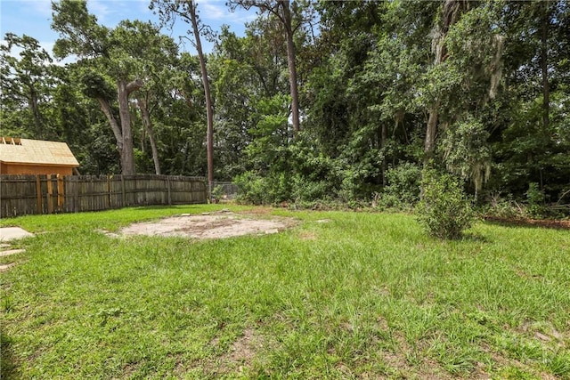 217 Bordeaux Ln, Savannah, GA 31419 - view of yard