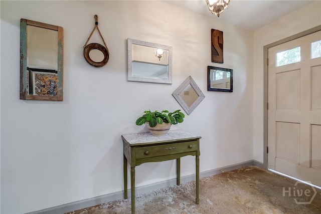 7012 Sandnettles Dr, Savannah, GA 31410 - foyer with baseboards