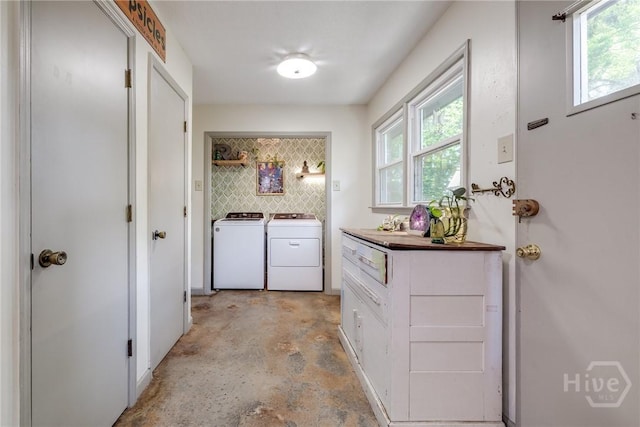7012 Sandnettles Dr, Savannah, GA 31410 - laundry room with separate washer and dryer
