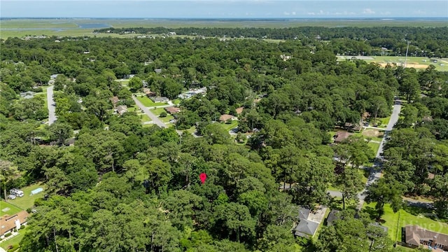 7012 Sandnettles Dr, Savannah, GA 31410 - aerial view of property's location featuring a forest