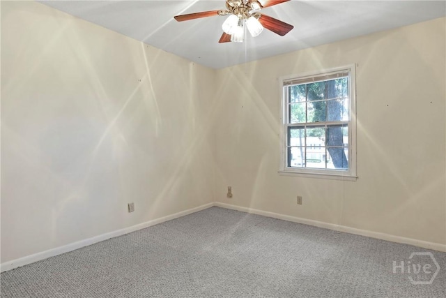 455 Mall Blvd Unit 39, Savannah, GA 31406 - spare room featuring carpet floors and ceiling fan