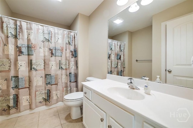 144 Sweetwater Cir, Rincon, GA 31326 - full bath with tile patterned flooring, vanity, and curtained shower