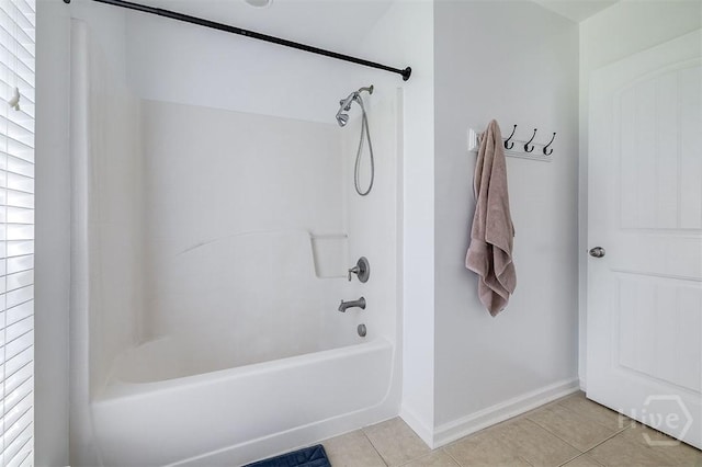 140 Abigail Cir, Ellabell, GA 31308 - full bath featuring tile patterned floors, tub / shower combination, and plenty of natural light