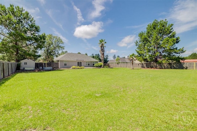 140 Abigail Cir, Ellabell, GA 31308 - view of fenced backyard